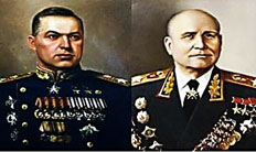 К.К. Рокоссовский, И.С. Конев